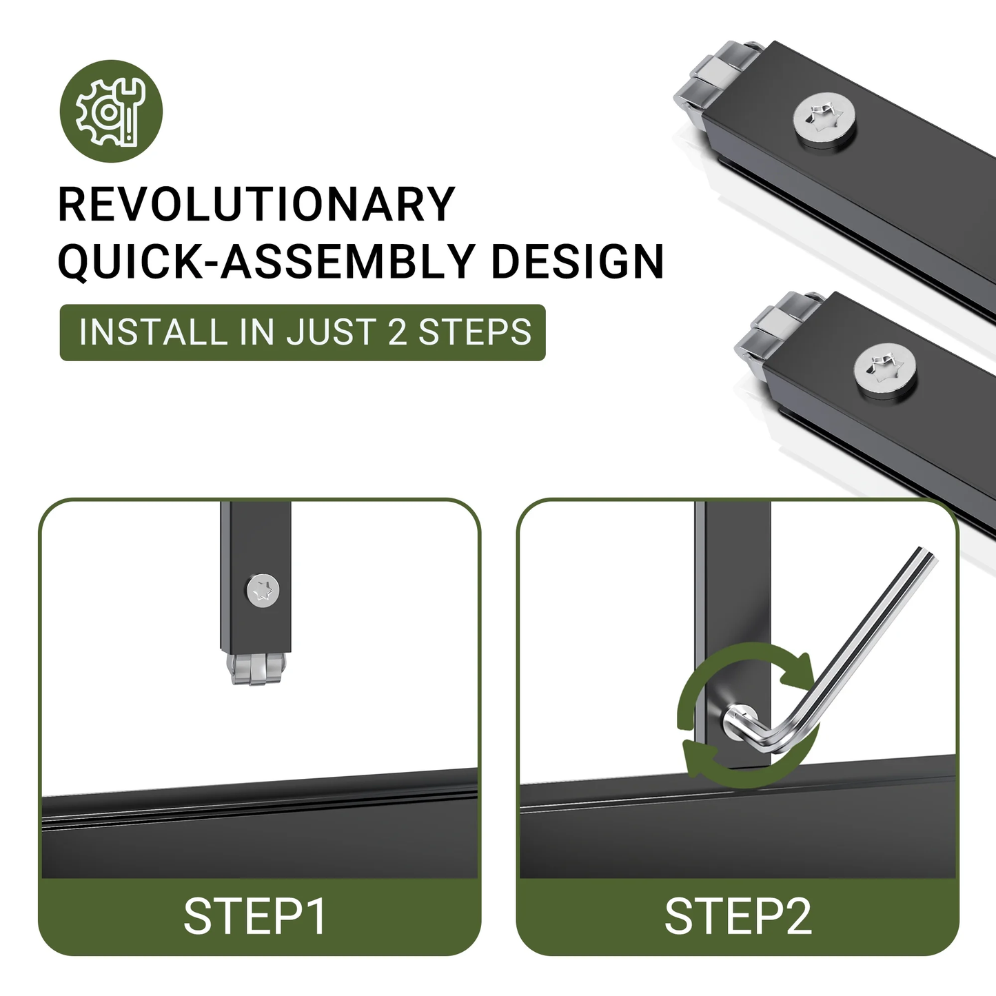 NETAJE 12'x12' T-Shape Outdoor Greenhouse, Double Roof Vents and Doors, Walk-in Polycarbonate Green House with Aluminum Frame for Backyard